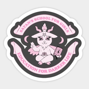 Satan's School For Girls Sticker